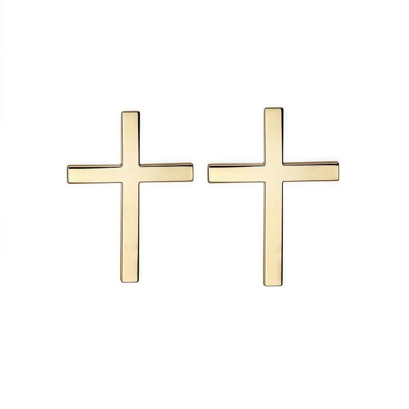 3D-kristenkors-klistermærke