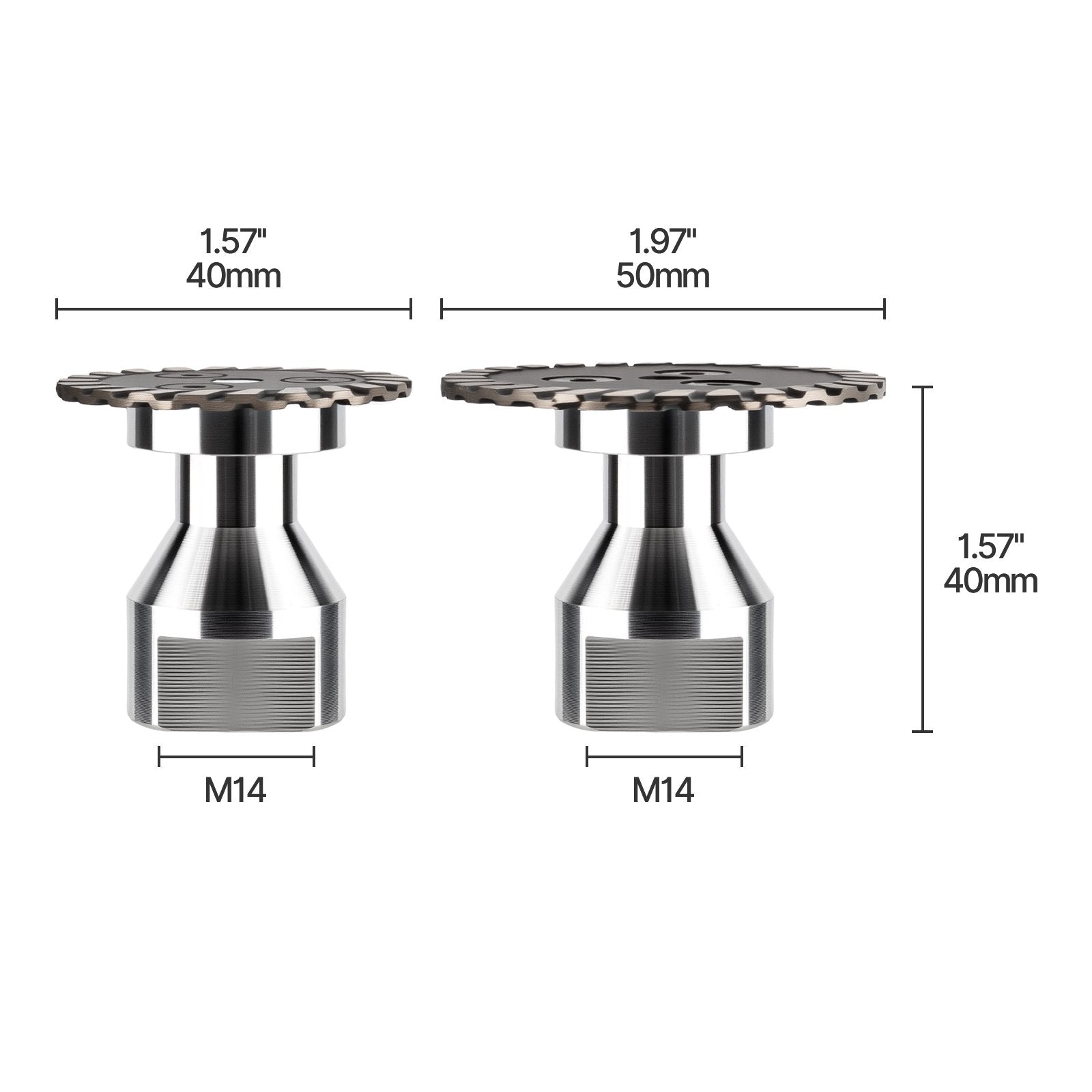 Precisionskarvningshjul med diamant (40 mm/50 mm)🧰