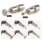 ⚙️Vinkelsliber Konverteringssæt 🔧 3 mm/6 mm Dobbelt Spændetang – Universal Ligesliber Adapter til Udskæring & Polering