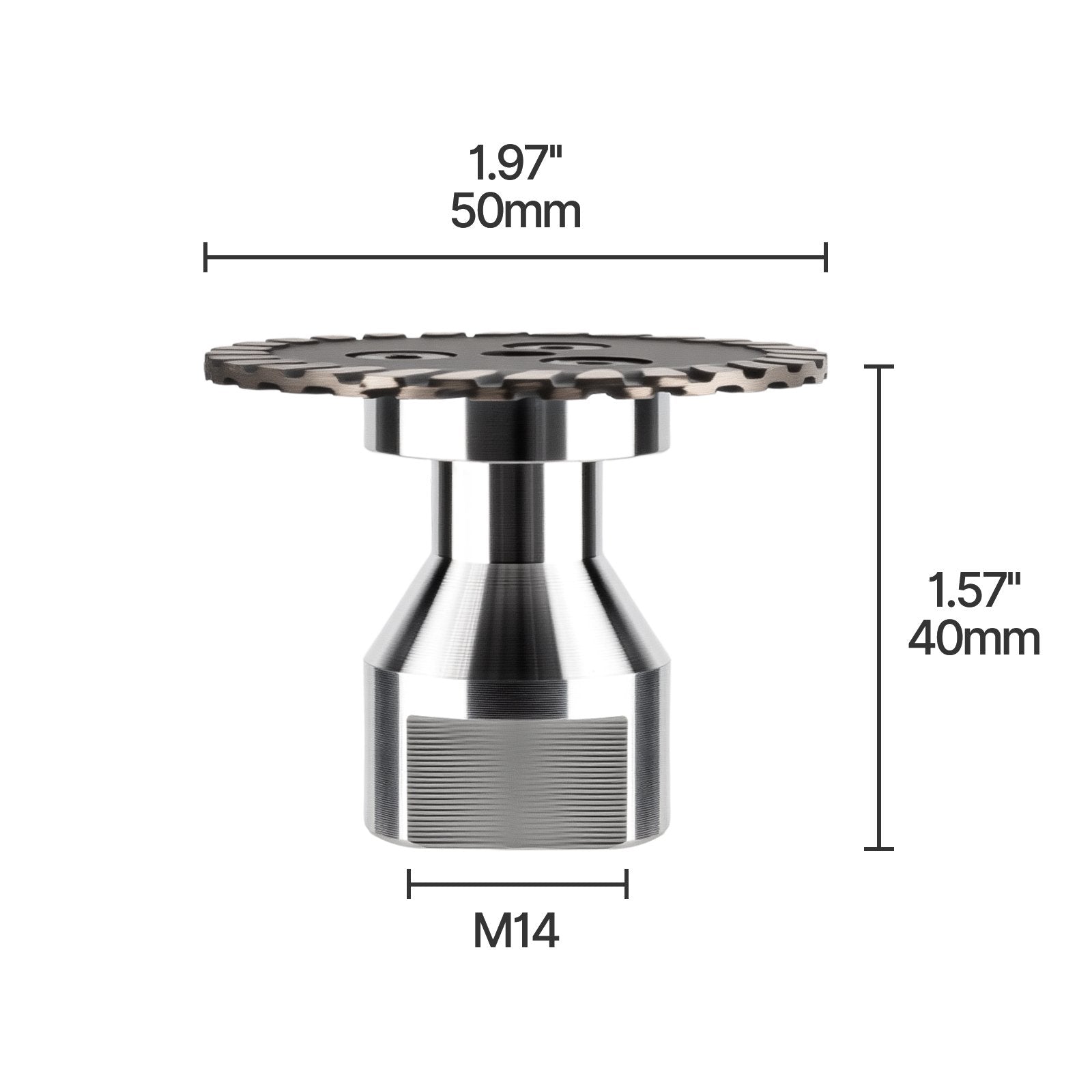 Precisionskarvningshjul med diamant (40 mm/50 mm)🧰