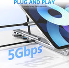 8-i-1 USB-C Laptopstativ, Bästa presenter💻
