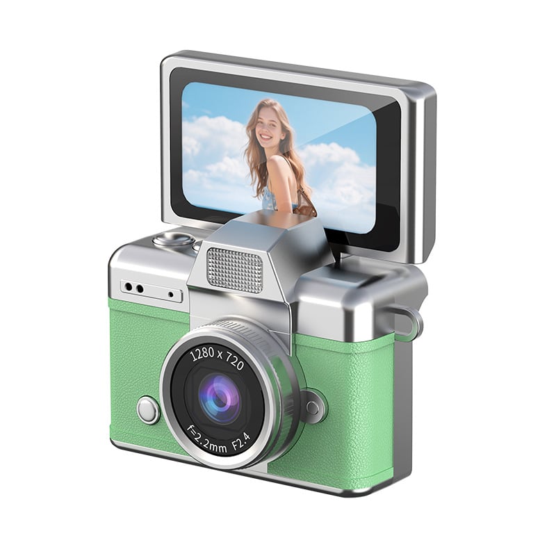 Mini digitalkamera med 1,47" LCD-skærm