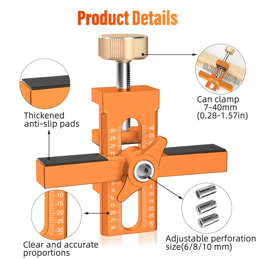 Multifunctional Cabinet Door Installation Aid
