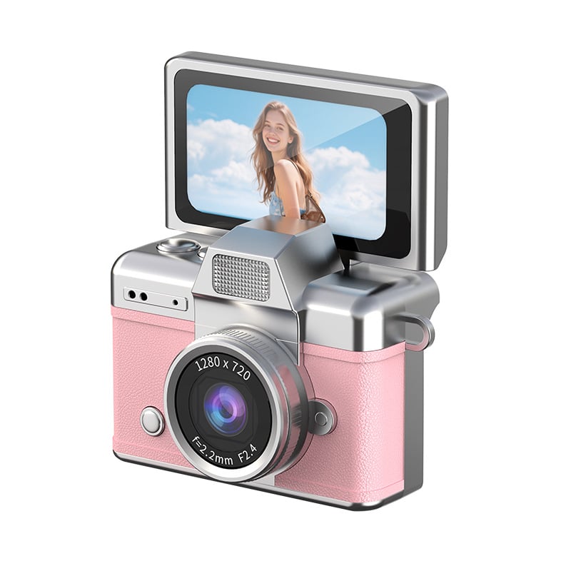Mini digitalkamera med 1,47" LCD-skærm