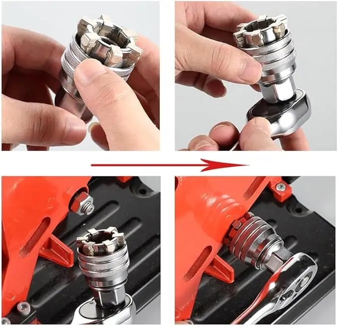 🛠️Multi-Function Universal Socket Wrench Tool