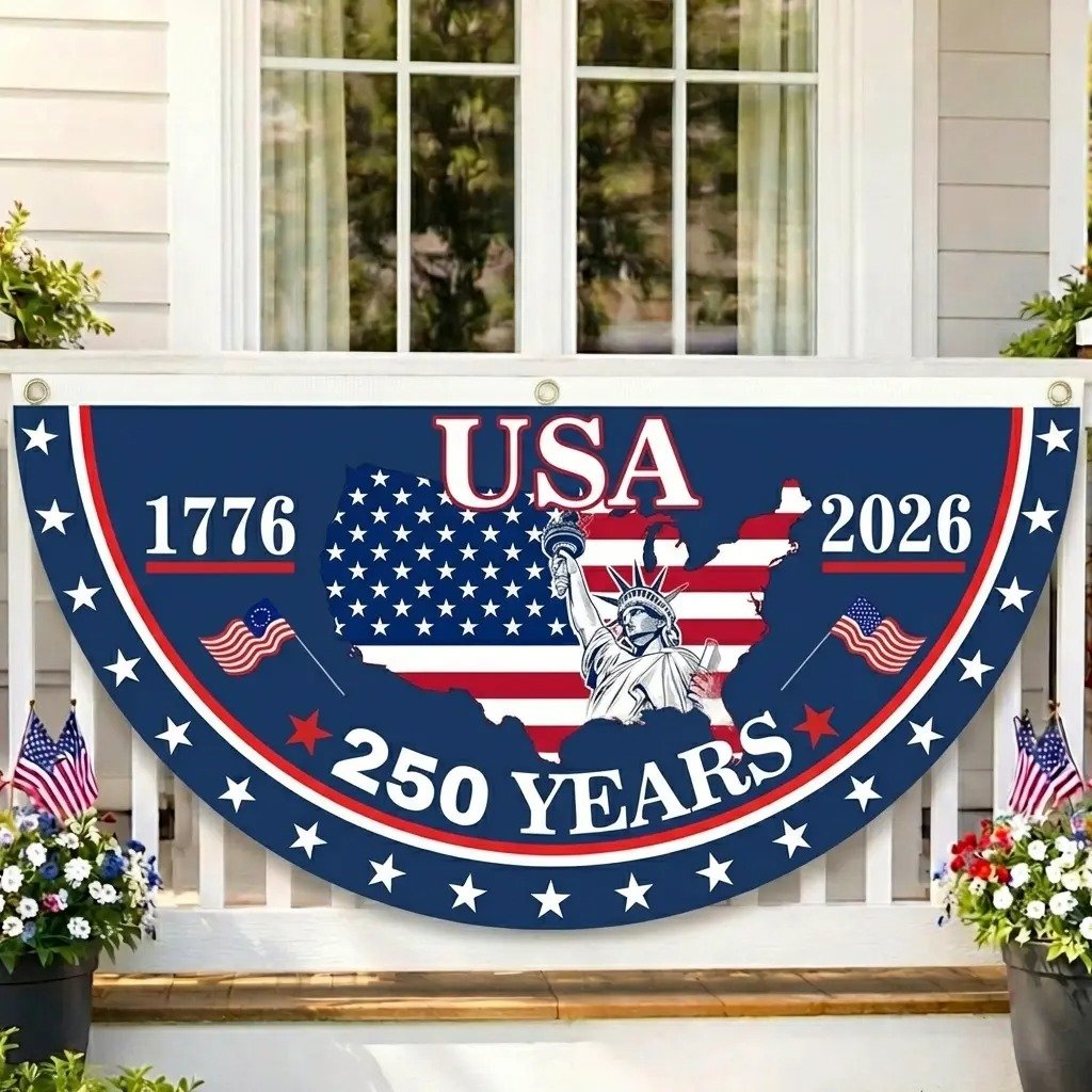 250-års jubilæum USA Fanflag & Mere – Fejr Amerikas 250-års jubilæum