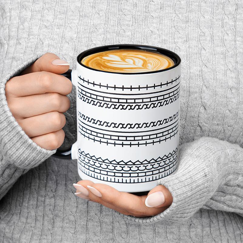 🔥"Fuck This Shit" Krus, Sjovt Keramisk Kaffekrus Med Skjult Besked