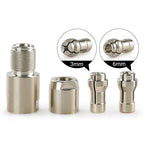 ⚙️Vinkelsliber Konverteringssæt 🔧 3 mm/6 mm Dobbelt Spændetang – Universal Ligesliber Adapter til Udskæring & Polering