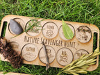 Wooden Bug Scavenger Hunt Board – Outdoor Nature Adventure for Kids
