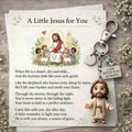 "En lille Jesus til dig" - Trøstende nøglering og digtkort gaveæske 🌟🙏
