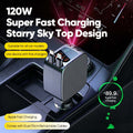 Multi-functional Universal Retractable Super-Fast Car Charger